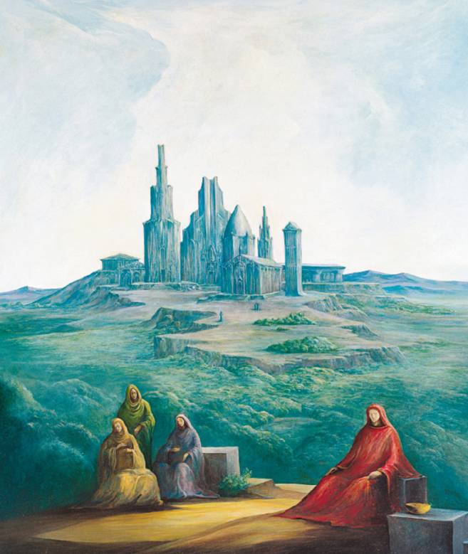 Die Schale, 2006, Öl auf Leinwand, 98 × 83 cm