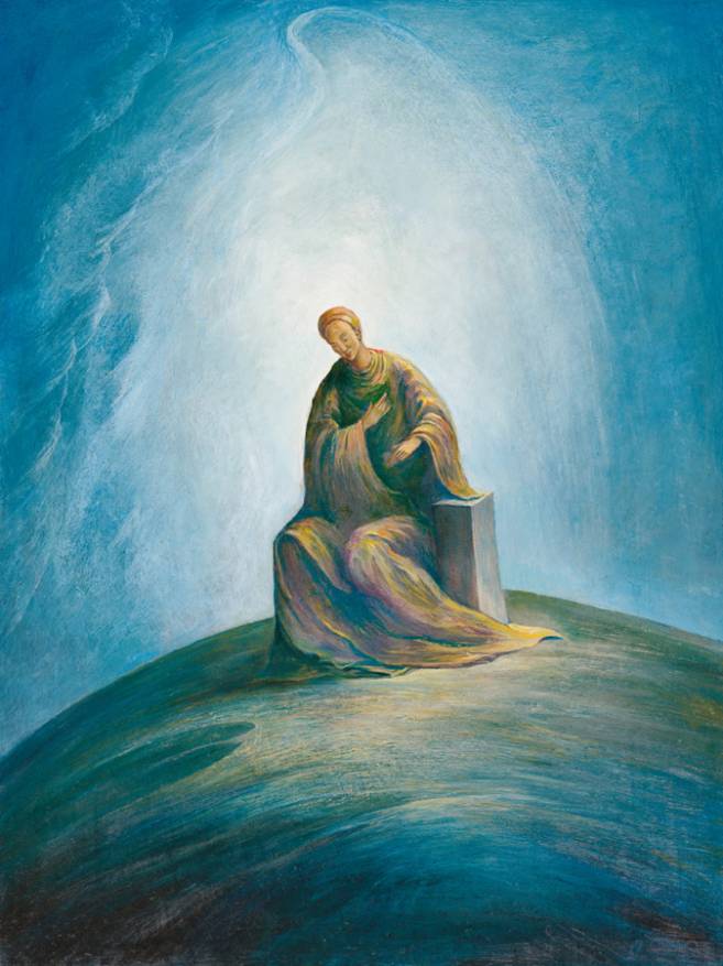 Prophet, 2006, Öl auf Leinwand, 70 × 53 cm