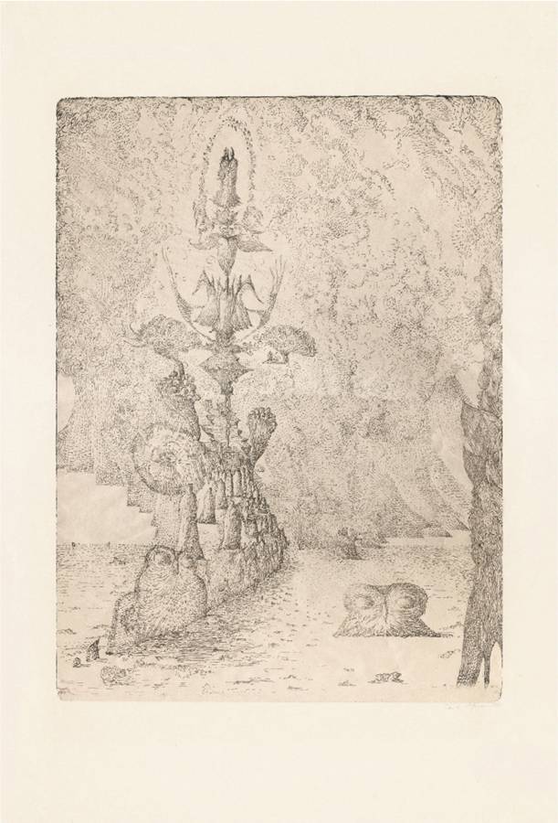 Chymische Hochzeit, 1972, Lithographie, 41 × 30 cm