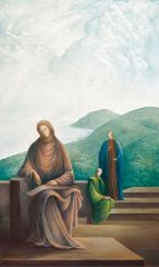 Bildnis dreier Wesen, 1992, Öl auf Leinwand, 190 × 144 cm