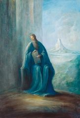 Prophet, 2007, Öl auf Leinwand, 74 × 50 cm